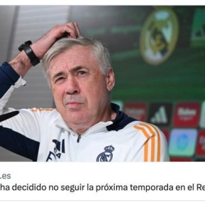 西媒：安切洛蒂决定夏天离开皇马！阿隆索接班？